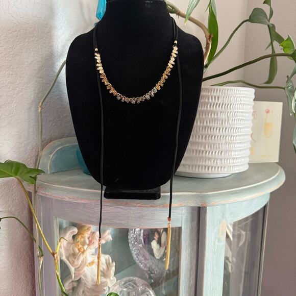 Stella & Dot Lariat Wrap Necklace - Picture 2 of 9